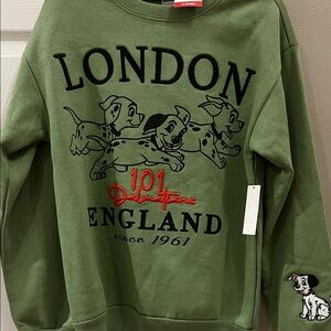 Green 101 Dalmatians Sweatshirt